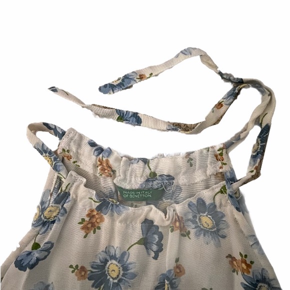 United Colors of Benetton Floral Halter Dress -XS - Picture 11 of 15